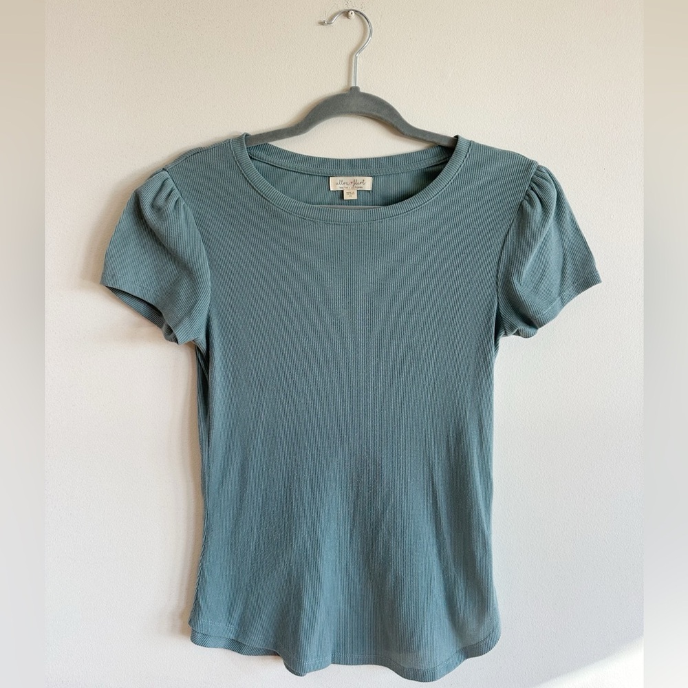 Eucalyptus Green Short Sleeve Shirt